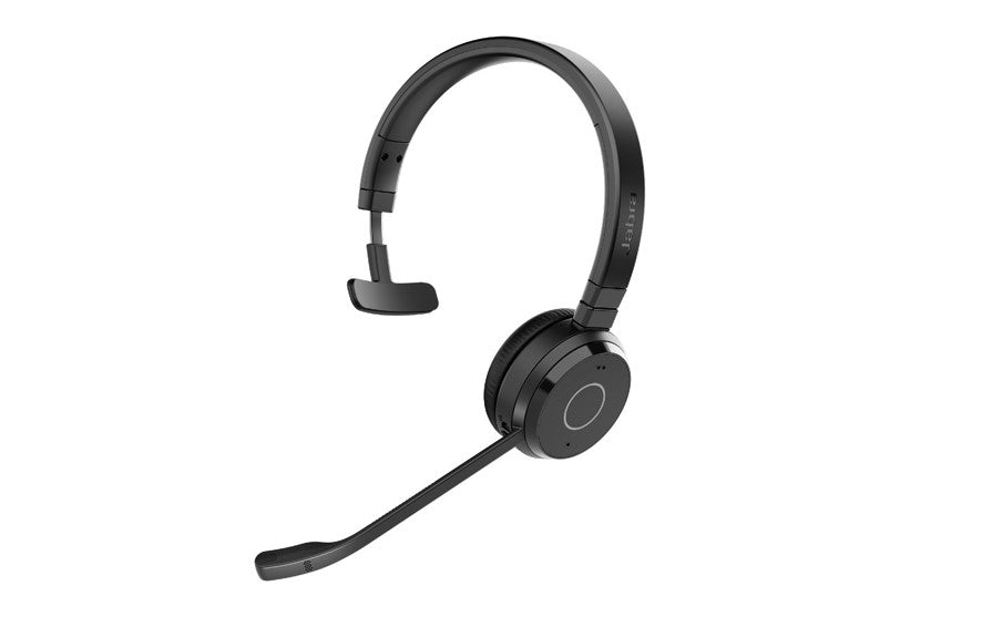 Jabra Evolve 65 TE UC Mono Wireless Bluetooth Headset USB A 6693 839 409 SourceIT SourceIT