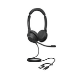 Jabra Evolve2 30 UC Stereo USB-C with USB-A Adapter