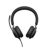 Jabra Evolve2 40 SE MS Stereo Wired Headset + USB - C/A Adapter