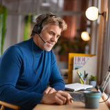 Jabra Evolve2 50 MS Mono Headset + USB - C/A Adapter (25089 - 899 - 799)