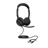 Jabra Evolve2 50 MS Teams Stereo USB-C with USB-A Adapter
