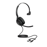 Jabra Evolve2 50 MS Teams Mono USB-C with USB-A Adapter