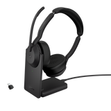 Jabra Evolve2 55 MS Stereo USB-C with Charging Stand