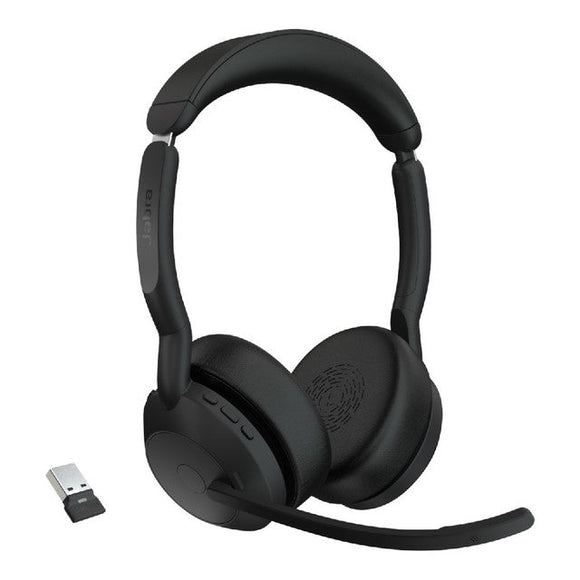 Jabra Evolve2 55 MS Stereo Wireless Headset USB - A (25599 - 999 - 999)