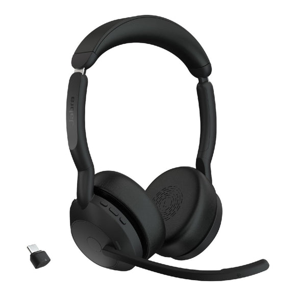 Jabra Evolve2 55 MS Stereo Wireless Headset USB - C (25599 - 999 - 899)