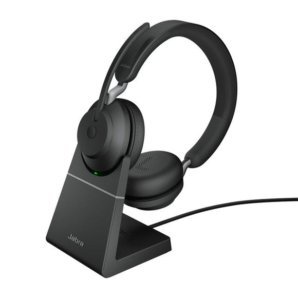 Jabra Evolve2 65 MS Stereo Wireless BT w/ Stand USB - C (26599 - 999 - 889)