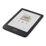 Kobo Clara Colour black e-reader — lying down