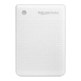 Kobo Clara Colour white e-reader — back view