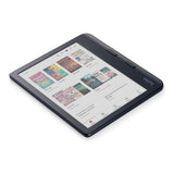 Kobo Libra Colour black e-reader — lying down