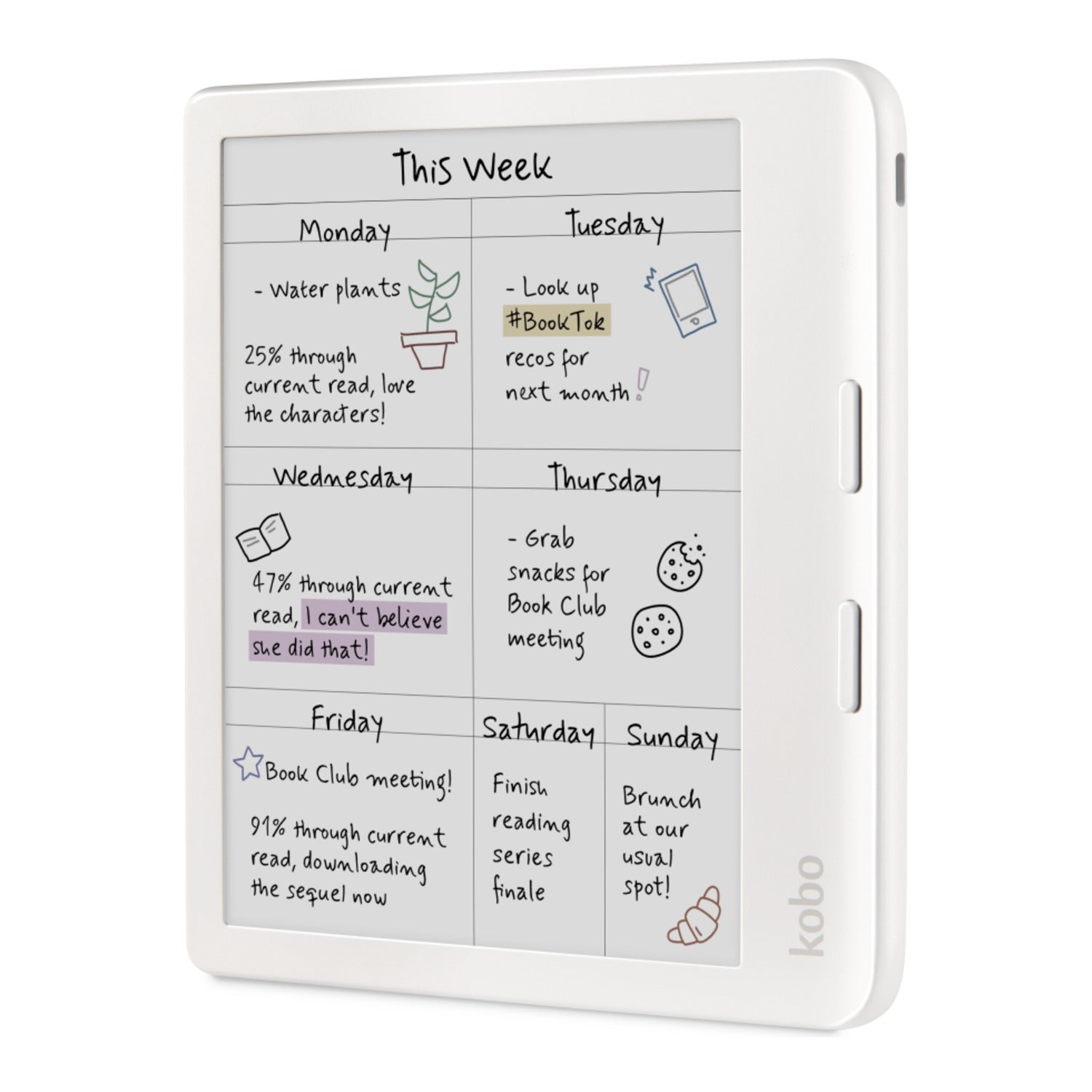 Kobo Clara Colour White Singapore | 6
