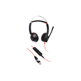 HP Poly Blackwire 5220 Stereo w/3.5mm,USB-C&A Headset (8X231AA)