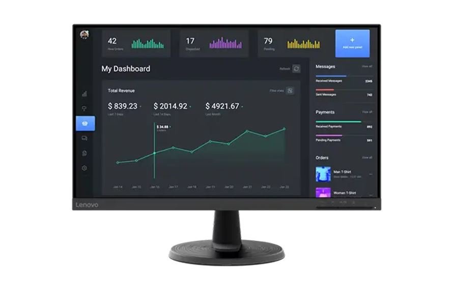 Lenovo ThinkVision C24-40 23.8 Inch FHD Monitor – SourceIT