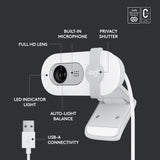 Logitech BRIO 100 Full HD Webcam Off White