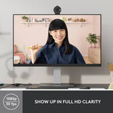 Logitech BRIO 300 Full HD USB-C Webcam Graphite