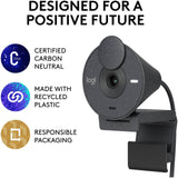 Logitech BRIO 300 Full HD USB-C Webcam Graphite
