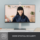 Logitech BRIO 300 Full HD USB-C Webcam Off White
