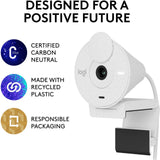 Logitech BRIO 300 Full HD USB-C Webcam Off White