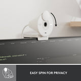 Logitech BRIO 300 Full HD USB-C Webcam Off White
