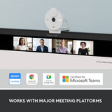 Logitech BRIO 300 Full HD USB-C Webcam Off White