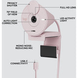 Logitech BRIO 300 Full HD USB-C Webcam Rose