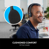 Logitech H111 Basic Stereo Wired Headset Single 3.5mm Jack