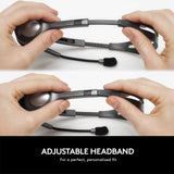 Logitech H111 Basic Stereo Wired Headset Single 3.5mm Jack