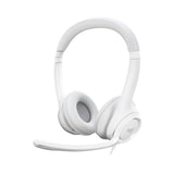 Logitech H390 USB Wired Headset with Controller Off White