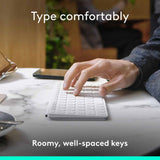 Logitech Keys To Go 2 Apple Pale Grey Keyboard Case & Tablet Accessory