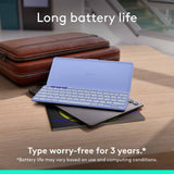 Logitech Keys To Go 2 Universal Lavender Wireless Keyboard
