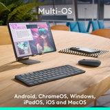 Logitech Keys To Go 2 Universal Lavender Wireless Keyboard