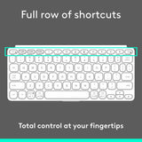 Logitech Keys To Go 2 Universal Pale Grey Wireless Keyboard