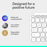 Logitech Keys To Go 2 Universal Pale Grey Wireless Keyboard