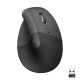 Logitech Lift Vertical Ergonomic Mouse Graphite Black (910 - 006479)