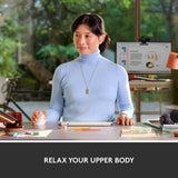 Logitech Lift Vertical Ergonomic Mouse Pale Grey (910 - 006480)