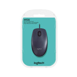 Logitech M100r Basic Wired USB Mouse