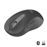 Logitech M650 Signature Large Wireless Mouse Graphite