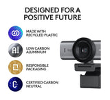Logitech MX Brio 4K Ultra HD Professional Business Webcam Graphite (960-001548) - SourceIT