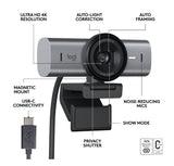 Logitech MX Brio 4K Ultra HD Professional Business Webcam Graphite (960-001548) - SourceIT