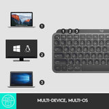 Logitech MX Keys Mini Wireless Keyboard Graphite