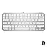 Logitech MX Keys Mini Wireless Keyboard Pale Grey