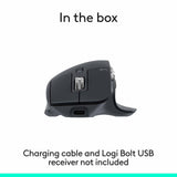 Logitech MX Master 3S Wireless Mouse Graphite Bluetooth Version