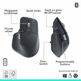 Logitech MX Master 3S Wireless Mouse Graphite Bluetooth Version