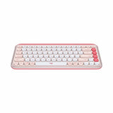 Logitech Pop Icon Keys Rose Wireless Keyboard