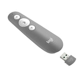 Logitech R500s Red Laser Wireless Presenter- Mid Grey