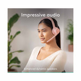 Logitech Zone 300 Wireless Bluetooth Headset Rose
