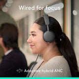 Logitech Zone Wired 2 for Business Headphone UC