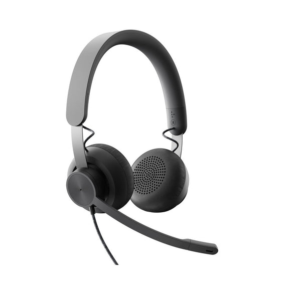 Logitech Zone Wired Headset MS with Noise Canceling Mic (981 - 001096)