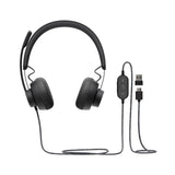Logitech Zone Wired Headset MS with Noise Canceling Mic (981 - 001096)