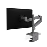 Ergotron LX Pro Desk Monitor Arm, Tall Pole Dark Grey (45-695-293)