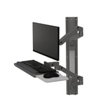 Ergotron LX Pro Wall Mount System Dark Grey (45-696-293)